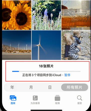 海头镇苹果手机服务如何解决iPhone照片无法同步到 'iCloud 照片'