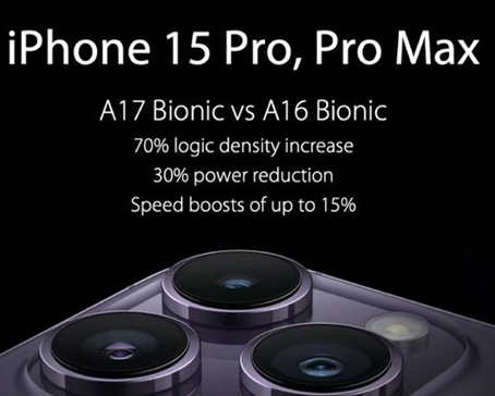 海头镇苹果15维修中心分享iPhone15系列配置怎么样 