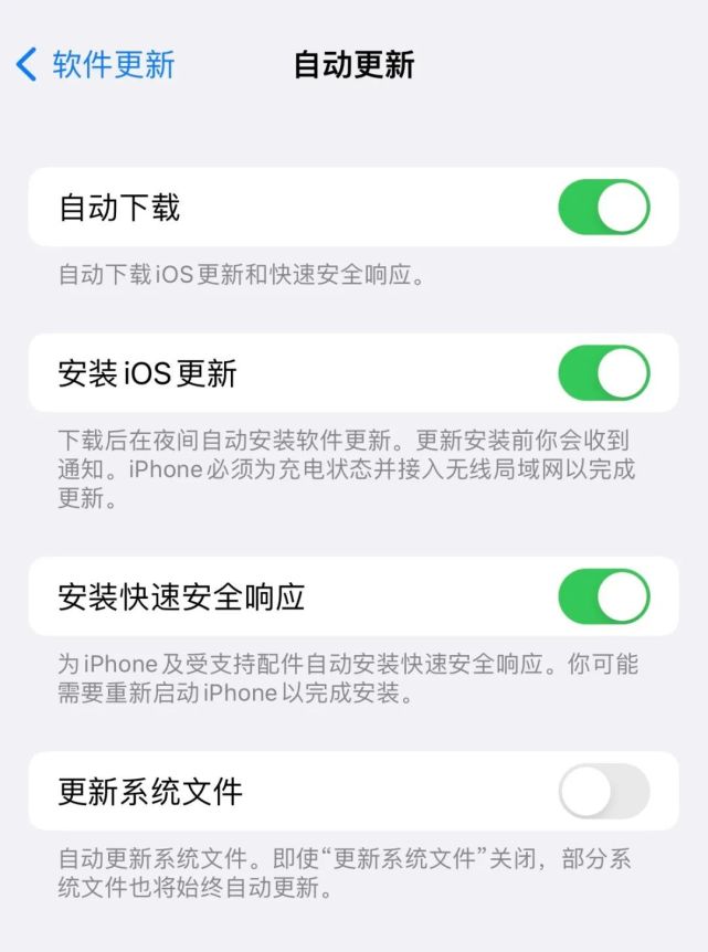 海头镇苹果手机维修分享苹果快速安全响应更新有必要安装吗 